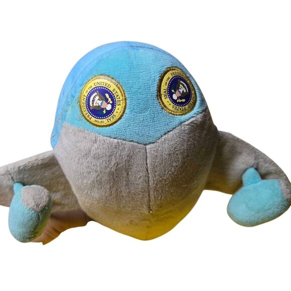 Air Force One Plush Plane w Take Off Sound - Picture 3 of 3